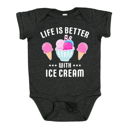 Inktastic Life is Better with Ice Cream with Bowl and Two Cones Gift Baby Boy or Baby Girl Bodysuit
Inktastic Life is Better with Ice Cream with Bowl and Two Cones Gift Baby Boy or Baby Girl Bodysuit