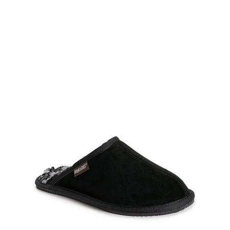 MUK LUKS® Men s Dave Printed Berber Suede Scuff