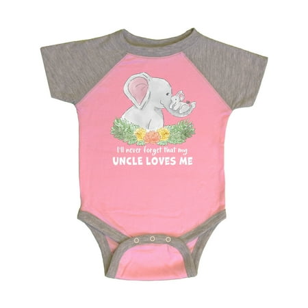 Inktastic I ll Never Forget That My Uncle Loves Me with Cute Elephants Gift Baby Boy or Baby Girl Bodysuit
Inktastic I ll Never Forget That My Uncle Loves Me with Cute Elephants Gift Baby Boy or Baby Girl Bodysuit