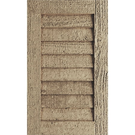 Ekena Millwork 16 W x 18 H Timberthane Rough Sawn Vertical Faux Wood Non-Functional Gable Vent Primed Tan
Ekena Millwork 16 W x 18 H Timberthane Rough Sawn Vertical Faux Wood Non-Functional Gable Vent Primed Tan