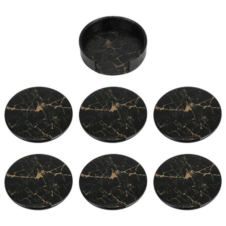 6PCS PU Leather Coaster Drink Coffee Cup Mat Easy to Clean Placemats Round Tea Pad Table Pad Holder -1
6PCS PU Leather Coaster Drink Coffee Cup Mat Easy to Clean Placemats Round Tea Pad Table Pad Holder -1