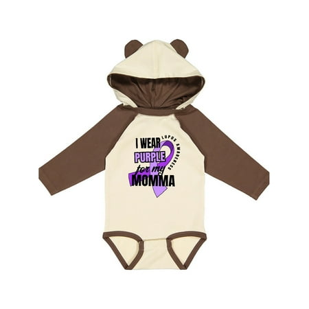 Inktastic I Wear Purple For My Momma Lupus Awareness Gift Baby Boy or Baby Girl Long Sleeve Bodysuit
Inktastic I Wear Purple For My Momma Lupus Awareness Gift Baby Boy or Baby Girl Long Sleeve Bodysuit
