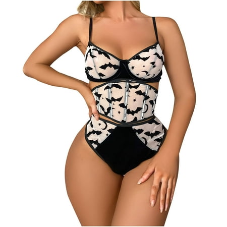 Lingerie for Women Sexy Women s Waistband Bodysuit Women s Suit Bodysuit Print Stitching Three Piece Set Red Lingerie for Women Shapewear for Women on Sale Clearance Black S
Lingerie for Women Sexy Women s Waistband Bodysuit Women s Suit Bodysuit Print Stitching Three Piece Set Red Lingerie for Women Shapewear for Women on Sale Clearance Black S