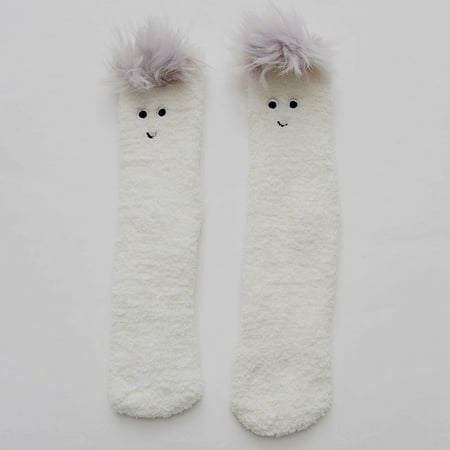 3 pair Womens Cartoon Fuzzy Socks Cozy Winter Home Slipper Warm Fleece Soft Thick Comfy Gift Color Random
3 pair Womens Cartoon Fuzzy Socks Cozy Winter Home Slipper Warm Fleece Soft Thick Comfy Gift Color Random