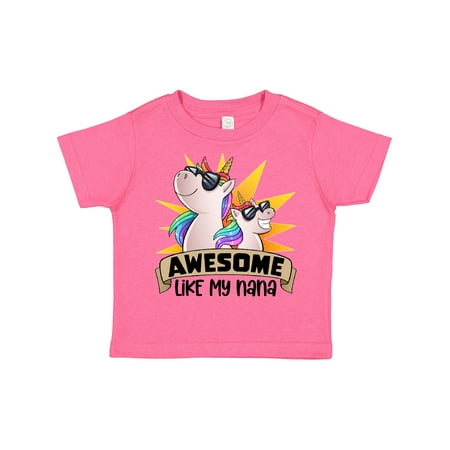 Inktastic Awesome Like My Nana Cute Unicorn Family in Sunglasses Gift Toddler Boy or Toddler Girl T-Shirt
Inktastic Awesome Like My Nana Cute Unicorn Family in Sunglasses Gift Toddler Boy or Toddler Girl T-Shirt