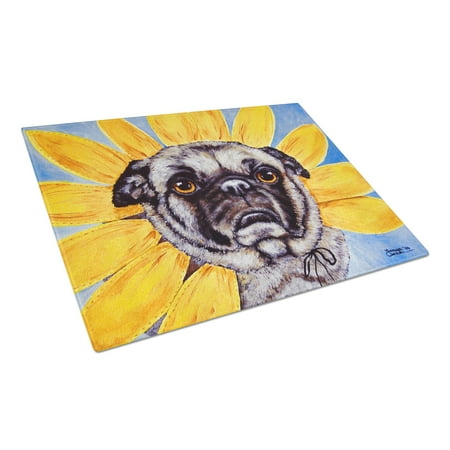 Caroline s Treasures AMB1058LCB Sunflower Pug Glass Cutting Board Large 12H x 16W multicolor
Caroline s Treasures AMB1058LCB Sunflower Pug Glass Cutting Board Large 12H x 16W multicolor