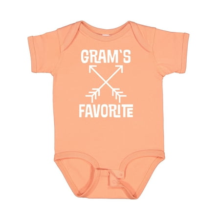 Inktastic Gram Favorite Grandchild Gift Baby Boy or Baby Girl Bodysuit