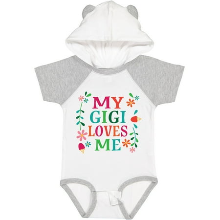Inktastic My Gigi Loves Me Girls Apparel Gift Baby Girl Bodysuit 
Inktastic My Gigi Loves Me Girls Apparel Gift Baby Girl Bodysuit