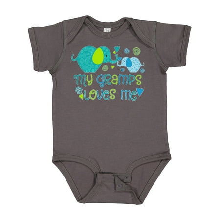 Inktastic My Gramps Loves Me- Cute Elephants Gift Baby Boy or Baby Girl Bodysuit
Inktastic My Gramps Loves Me- Cute Elephants Gift Baby Boy or Baby Girl Bodysuit