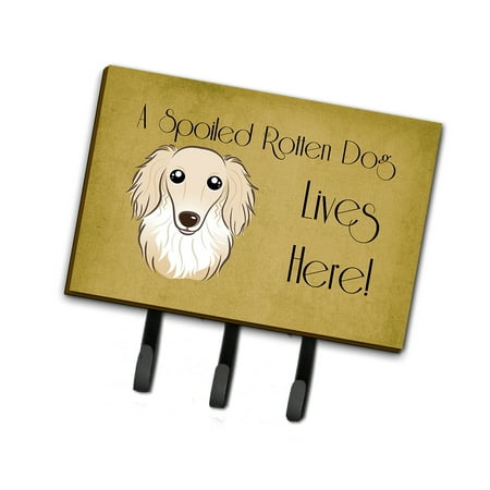 Carolines Treasures BB1460TH68 Longhair Creme Dachshund Spoiled Dog Lives Here Leash or Key Holder Triple multicolor
Carolines Treasures BB1460TH68 Longhair Creme Dachshund Spoiled Dog Lives Here Leash or Key Holder Triple multicolor