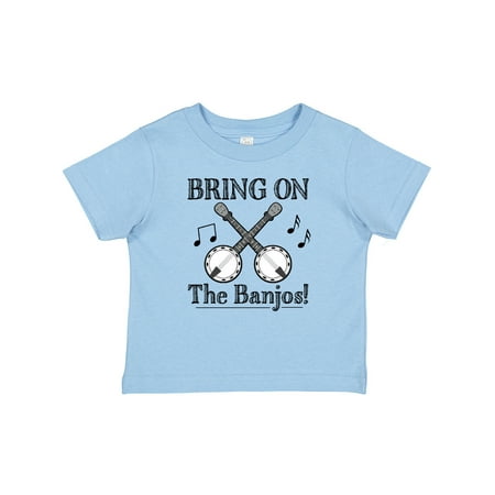 Inktastic Banjo Music Bluegrass Gift Baby Boy or Baby Girl T-Shirt