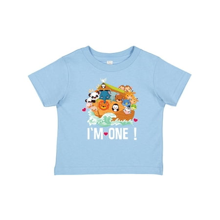 Inktastic 1st Birthday Noah Ark Outfit Gift Baby Boy or Baby Girl T-Shirt