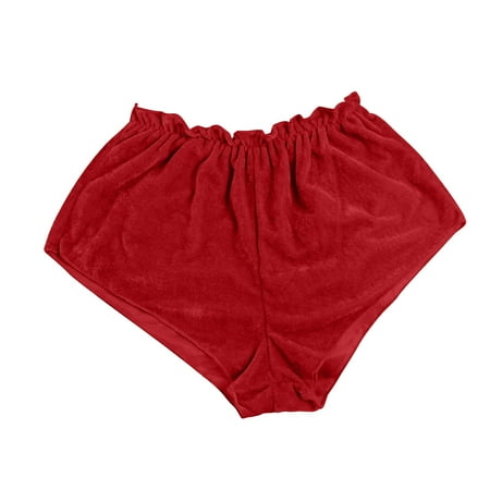 Tejiojio Juneteen Shorts Clearance Baggy Lady s Velvet Trendy Stain Pajamas Bowknot Shorts
Tejiojio Juneteen Shorts Clearance Baggy Lady s Velvet Trendy Stain Pajamas Bowknot Shorts