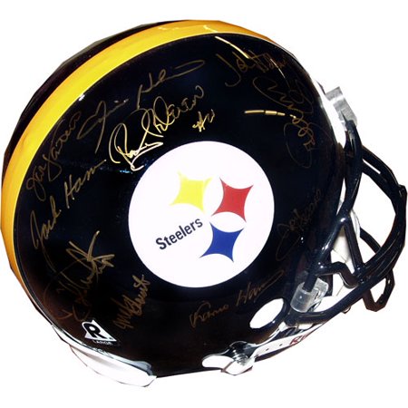 10 Signature Pittsburgh Steelers All Time Greats Authentic Helmet