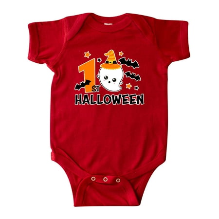 Inktastic 1st Halloween with Ghost and Bats Gift Baby Boy or Baby Girl Bodysuit
Inktastic 1st Halloween with Ghost and Bats Gift Baby Boy or Baby Girl Bodysuit