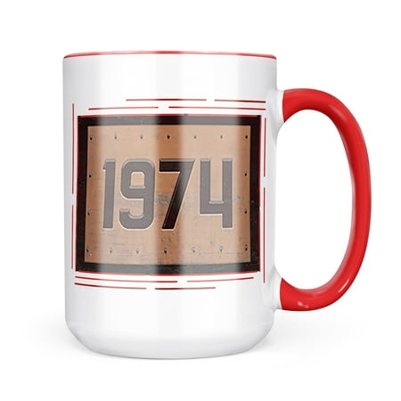 Neonblond Industrial Metal Rusty Year 1974 Mug gift for Coffee Tea lovers
Neonblond Industrial Metal Rusty Year 1974 Mug gift for Coffee Tea lovers