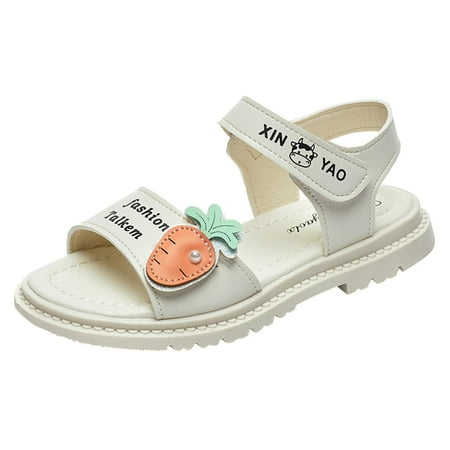 Lovely Casual Sandals For Children Girls Fashion Thick Soft Soled Middle And Large Baby School Beach Summer Flat Shoes Adjustable Cozy Durable Walking Wear
Lovely Casual Sandals For Children Girls Fashion Thick Soft Soled Middle And Large Baby School Beach Summer Flat Shoes Adjustable Cozy Durable Walking Wear