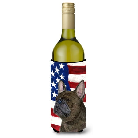 USA American Flag with French Bulldog Wine Bottle Beverage Insulator Beverage Insulator Hugger SS4003LITERK
USA American Flag with French Bulldog Wine Bottle Beverage Insulator Beverage Insulator Hugger SS4003LITERK