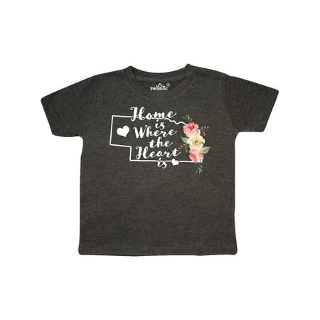 Inktastic Nebraska Home is Where the Heart is with Watercolor Floral Gift Toddler Boy or Toddler Girl T-Shirt
Inktastic Nebraska Home is Where the Heart is with Watercolor Floral Gift Toddler Boy or Toddler Girl T-Shirt