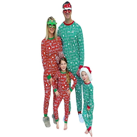 Family Matching Christmas Pajama Sets Long Sleeve Letter Print T-shirt + Long Pants Parent-Child Sleepwear Suit
Family Matching Christmas Pajama Sets Long Sleeve Letter Print T-shirt + Long Pants Parent-Child Sleepwear Suit