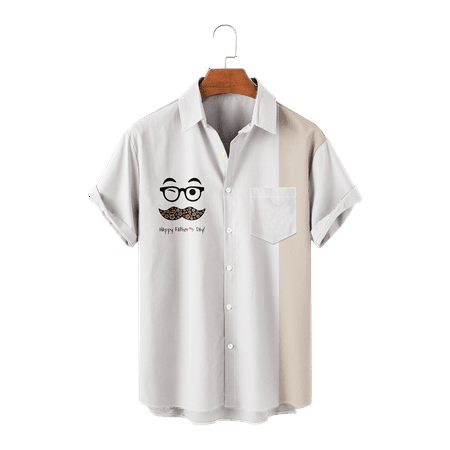 LANLIN Cool Gifts For Dad Men s Crewneck Button Down Short Sleeve T-Shirts Regular Fit Relaxed-Fit Outfits Sizes Kids-Adult Unisex
LANLIN Cool Gifts For Dad Men s Crewneck Button Down Short Sleeve T-Shirts Regular Fit Relaxed-Fit Outfits Sizes Kids-Adult Unisex