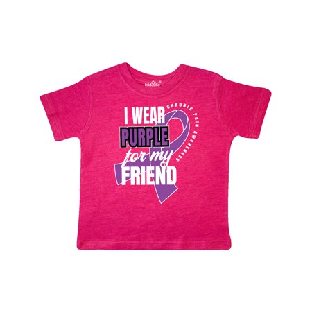 Inktastic Chronic Pain I Wear Purple For My Friend Gift Toddler Boy or Toddler Girl T-Shirt
Inktastic Chronic Pain I Wear Purple For My Friend Gift Toddler Boy or Toddler Girl T-Shirt