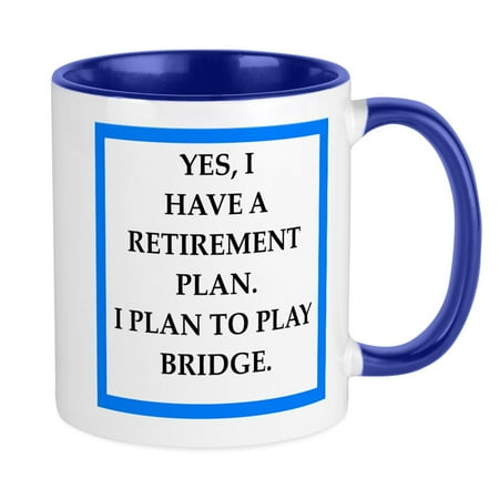 CafePress - Bridge Mugs - Ceramic Coffee Tea Novelty Mug Cup 11 oz