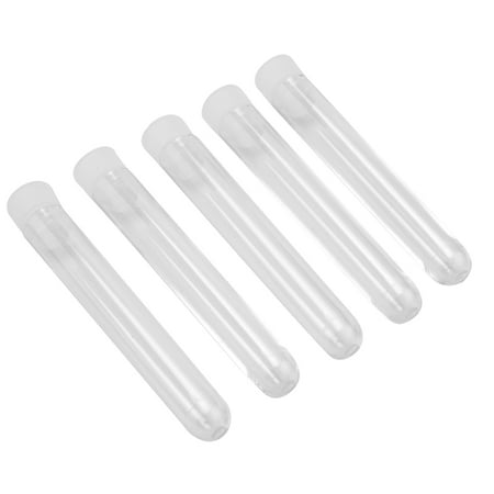 100Pcs Clear Plastic Test Tubes with White Screw Sample Containers Bottles Push 12X75mm
100Pcs Clear Plastic Test Tubes with White Screw Sample Containers Bottles Push 12X75mm