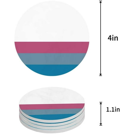 ZHANZZK Stripe Set of 4 Round Coaster for Drinks Absorbent Ceramic Stone Coasters Cup Mat with Cork Base for Home Kitchen Room Coffee Table Bar Decor
ZHANZZK Stripe Set of 4 Round Coaster for Drinks Absorbent Ceramic Stone Coasters Cup Mat with Cork Base for Home Kitchen Room Coffee Table Bar Decor