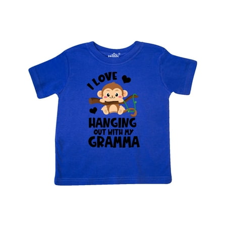 Inktastic Monkey I Love Hanging out with My Gramma Gift Toddler Boy or Toddler Girl T-Shirt
Inktastic Monkey I Love Hanging out with My Gramma Gift Toddler Boy or Toddler Girl T-Shirt