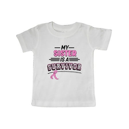 Inktastic My Sister is a Survivor Breast Cancer Awareness Gift Baby Boy or Baby Girl T-Shirt
Inktastic My Sister is a Survivor Breast Cancer Awareness Gift Baby Boy or Baby Girl T-Shirt