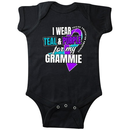 Inktastic Suicide Prevention I Wear Teal and Purple for My Grammie Gift Baby Boy or Baby Girl Bodysuit
Inktastic Suicide Prevention I Wear Teal and Purple for My Grammie Gift Baby Boy or Baby Girl Bodysuit