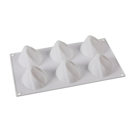 6 Cavities Christmas Hat Mousse Cake Silicone Mold Chocolate Dessert Mould DIY Crafts Decoration Baking Tool
6 Cavities Christmas Hat Mousse Cake Silicone Mold Chocolate Dessert Mould DIY Crafts Decoration Baking Tool