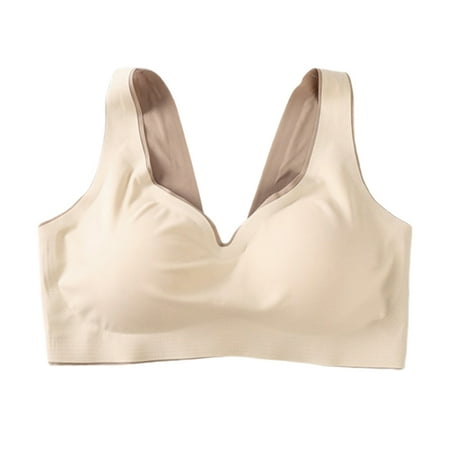 Women s Gathering Cup Latex Bras Comfort Adjustable Width Strap Wire Free 2 Color Bra Seamless Vest Underwear Skin Color 2XL
Women s Gathering Cup Latex Bras Comfort Adjustable Width Strap Wire Free 2 Color Bra Seamless Vest Underwear Skin Color 2XL