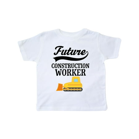 Inktastic Construction Worker Boys Future Gift Toddler Boy Girl T-Shirt
