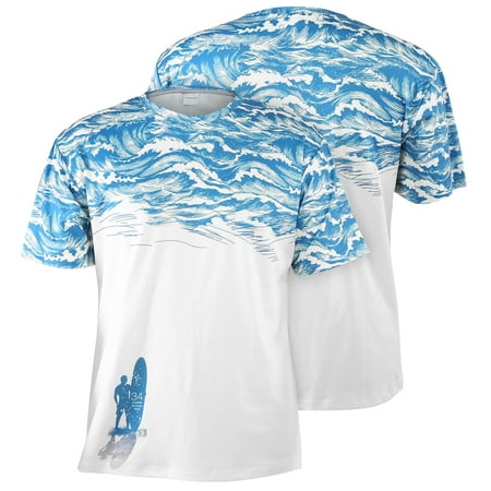 Henmomu Summer T‑Shirt T‑Shirt Sea Wave Printed Breathable Round Neck T‑Shirt Men T-Shirt For Leisure Short Sleeve T-Shirt
Henmomu Summer T‑Shirt T‑Shirt Sea Wave Printed Breathable Round Neck T‑Shirt Men T-Shirt For Leisure Short Sleeve T-Shirt