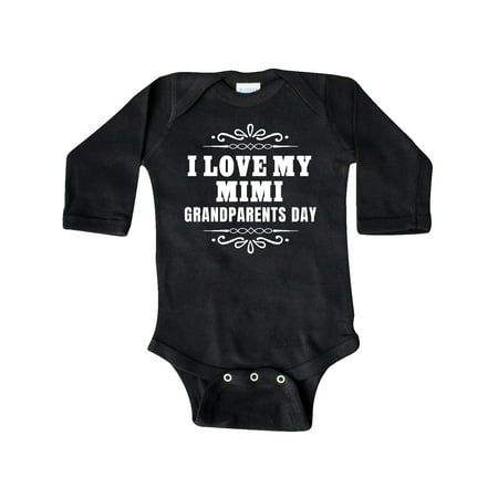 Inktastic Grandparents Day I Love My Mimi Gift Baby Boy or Baby Girl Long Sleeve Bodysuit
Inktastic Grandparents Day I Love My Mimi Gift Baby Boy or Baby Girl Long Sleeve Bodysuit