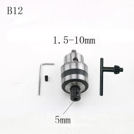 GLFILL B12 Drill Chuck With Wrench Clamping Range 1.5-10Mm Cnc Machine Convert Adapter
GLFILL B12 Drill Chuck With Wrench Clamping Range 1.5-10Mm Cnc Machine Convert Adapter
