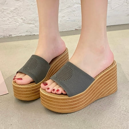 Vedolay Slippers for Women Open Toe Slippers for Women Soft Lightweight Platform Slipper for Adult Indoor and Outdoor Gray 6
Vedolay Slippers for Women Open Toe Slippers for Women Soft Lightweight Platform Slipper for Adult Indoor and Outdoor Gray 6