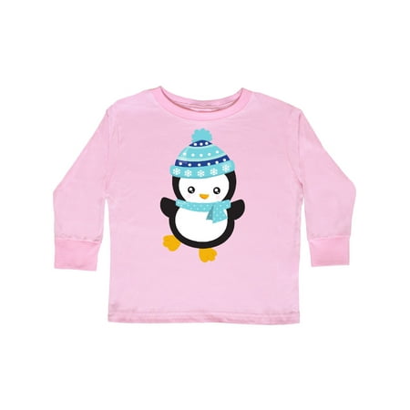 Inktastic Cute Penguin Penguin With Blue Hat And Scarf Gift Toddler Boy or Toddler Girl Long Sleeve T-Shirt
Inktastic Cute Penguin Penguin With Blue Hat And Scarf Gift Toddler Boy or Toddler Girl Long Sleeve T-Shirt