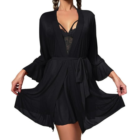 Sngxgn Women Slip Lingerie Lace Chemise Nightgown V-Neck Full Slip Dress Bodysuit Lingerie Black S
Sngxgn Women Slip Lingerie Lace Chemise Nightgown V-Neck Full Slip Dress Bodysuit Lingerie Black S