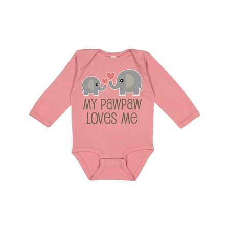 Inktastic My Pawpaw Loves me Grandchild Gift Baby Boy or Baby Girl Long Sleeve Bodysuit
Inktastic My Pawpaw Loves me Grandchild Gift Baby Boy or Baby Girl Long Sleeve Bodysuit