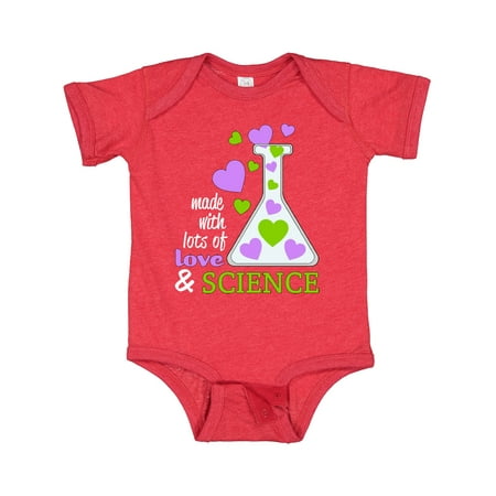 Inktastic Made with Lots of Love and Science Heart Bubbles in a Beaker Gift Baby Boy or Baby Girl Bodysuit
Inktastic Made with Lots of Love and Science Heart Bubbles in a Beaker Gift Baby Boy or Baby Girl Bodysuit