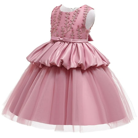 YWDJ 4-9Years Girl Dresses Solid Leaf Embroidery Net Yarn Bowknot Birthday Party Flowers Gown Kids Dresses Pink 5-6 Years
YWDJ 4-9Years Girl Dresses Solid Leaf Embroidery Net Yarn Bowknot Birthday Party Flowers Gown Kids Dresses Pink 5-6 Years