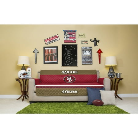 NFL Licensed Furniture Protector, Sofa, San Francisco 49ers