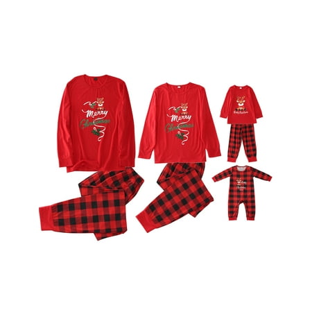 Afunbaby Family Matching Clothes Christmas Sleepwear Xmas Tree Print Tops Trousers Baby Romper Pajamas Set
Afunbaby Family Matching Clothes Christmas Sleepwear Xmas Tree Print Tops Trousers Baby Romper Pajamas Set