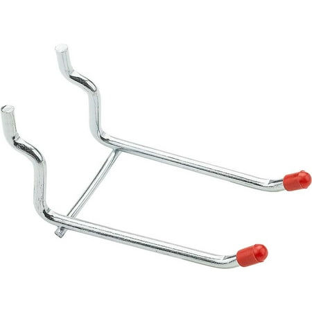2PC National Hardware National Hardware N180-036 V2361 Double Hooks 3 Zinc Plated