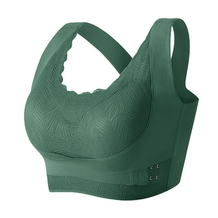 Womens Bra Traceless Lace Side Buckle Gather Sports Yoga Anti Sagging Sexy Solid Color Underwear For Women 
Womens Bra Traceless Lace Side Buckle Gather Sports Yoga Anti Sagging Sexy Solid Color Underwear For Women