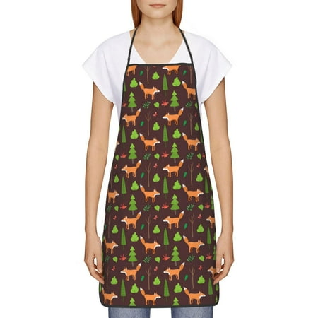 Goofa Bib Apron Unisex Aprons Adjustable Waterdrop Resistant Cooking Kitchen Apron for Chef Fox In Forest Pattern Apron Bulk
Goofa Bib Apron Unisex Aprons Adjustable Waterdrop Resistant Cooking Kitchen Apron for Chef Fox In Forest Pattern Apron Bulk