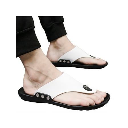 Ritualay Men s Flip Flops Beach Slippers Summer Slides Lightweight Casual Thong Sandals House Home Slip On Slide Sandal White 8
Ritualay Men s Flip Flops Beach Slippers Summer Slides Lightweight Casual Thong Sandals House Home Slip On Slide Sandal White 8